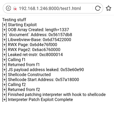 InterruptLabs's tweet image. Check out the latest from our Labs! @seal9055  in our Browsers team, talks us through how he used one-click memory corruption to exploit a patch-gap in the UC Browser.

interruptlabs.co.uk/articles/one-c…