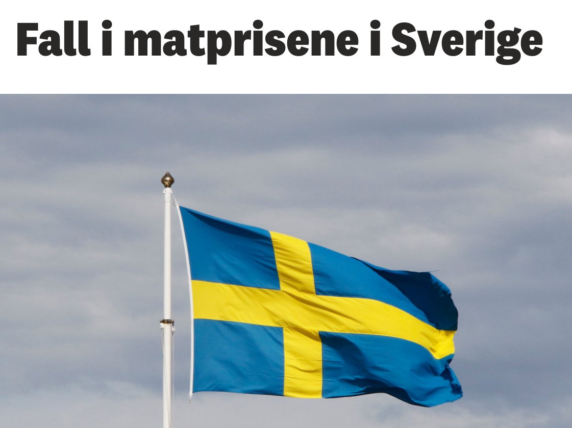 Det føles ekstra ille å slite med norsk hyperinflasjon når söta bror har stålkontroll... 😭