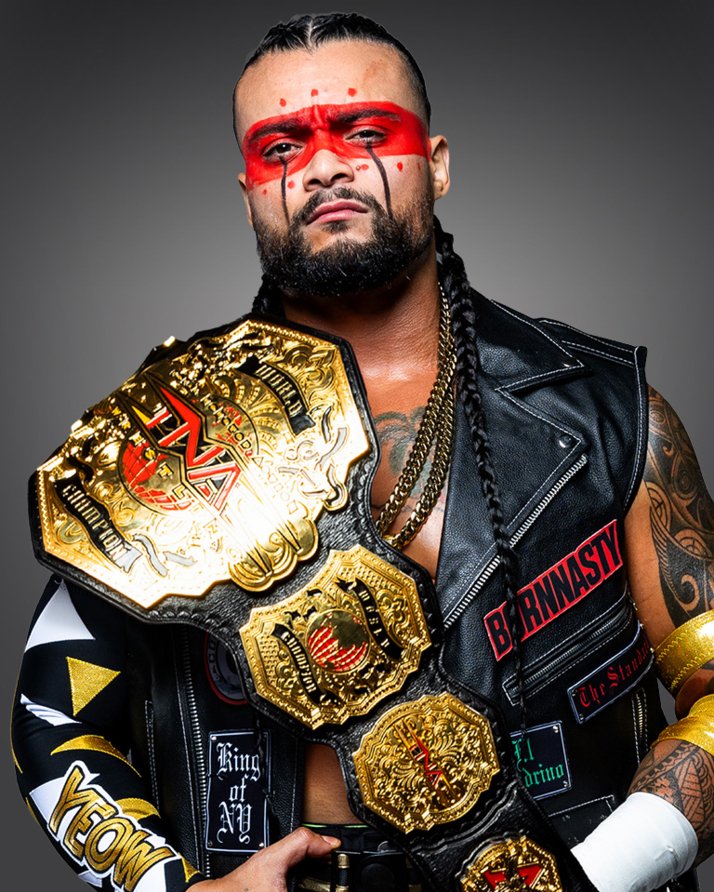 The_yellowbone's tweet image. Mike Santana's new render photo as TNA world champion
this shii cold af 🥶
