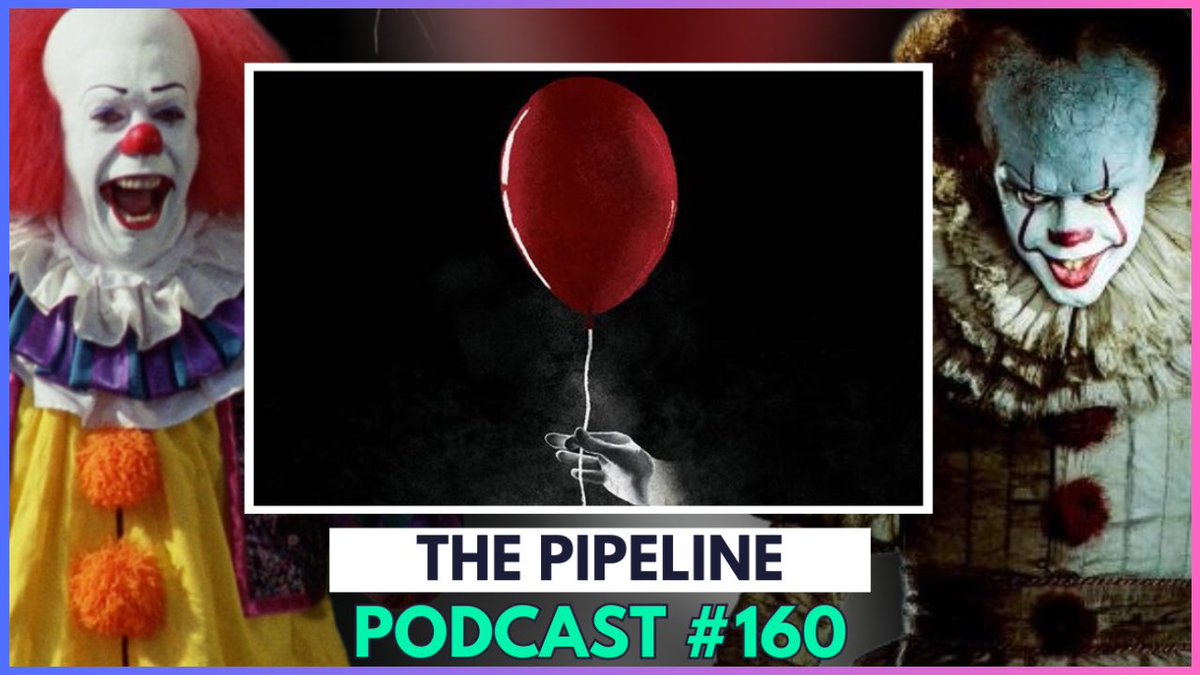 New Pipeline Podcast This Evening! 🔥🚨

Continuing Our month of Halloween with <a href="/neophytereviews/">Neophyte Reviews</a> as we dive into the world of the ‘IT’! 

Hope to see you folks there! 

⬇️🤡🚴

youtube.com/live/CKCptlzTa…