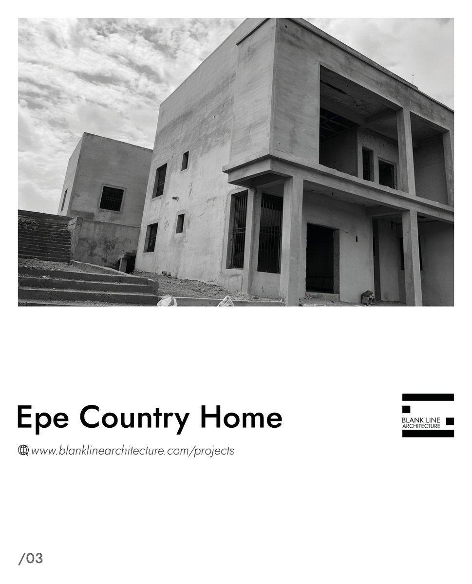 The Epe Country Home is a project nestled in the tranquil greenery of Epe. Inspired by the complex topography of the site, the design seamlessly integrates with its surroundings, offering breath-taking views and a true connection to nature.

Details: blanklinearchitecture.com/portfolio/epe-…