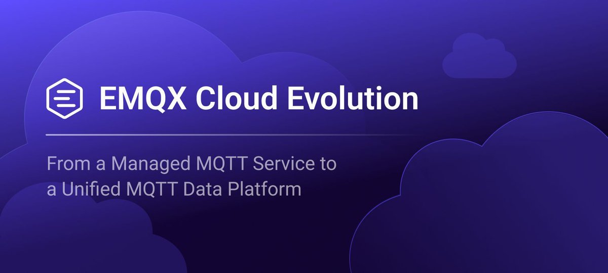 EMQTech's tweet image. EMQX Cloud just evolved! 🚀 
We're now a unified #MQTT Data Platform, not just a managed broker. Introducing Dedicated Flex for fair, unbundled pricing + the upcoming #EMQX Tables (built-in IoT storage). 
It's time to consolidate your data architecture: buff.ly/uez2RJ0