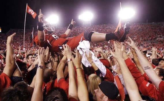 Rivalry week! No Better feeling than beating the Team Down South! Let’s have a Saturday boys! <a href="/Utah_Football/">Utah Football</a> <a href="/ButteFootball/">Butte College Football</a> #throwbackthursday