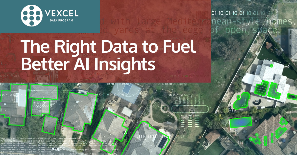 vexcel_data's tweet image. AI models crave clean, consistent, and complete data.
You don't want your AI guessing which is why our geospatial data helps create the trusted baseline AI models need to produce reliable, real-world results.
Better inputs. Smarter outputs. 👉hubs.la/Q03NWTlK0