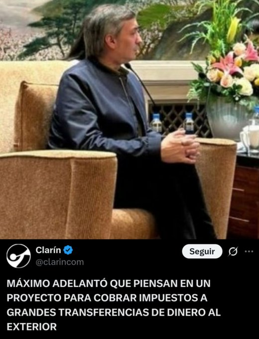Maximo, asegurate antes haber mandado toda la tuya, la de la mami y tu hermana, no sea que te lo cobren