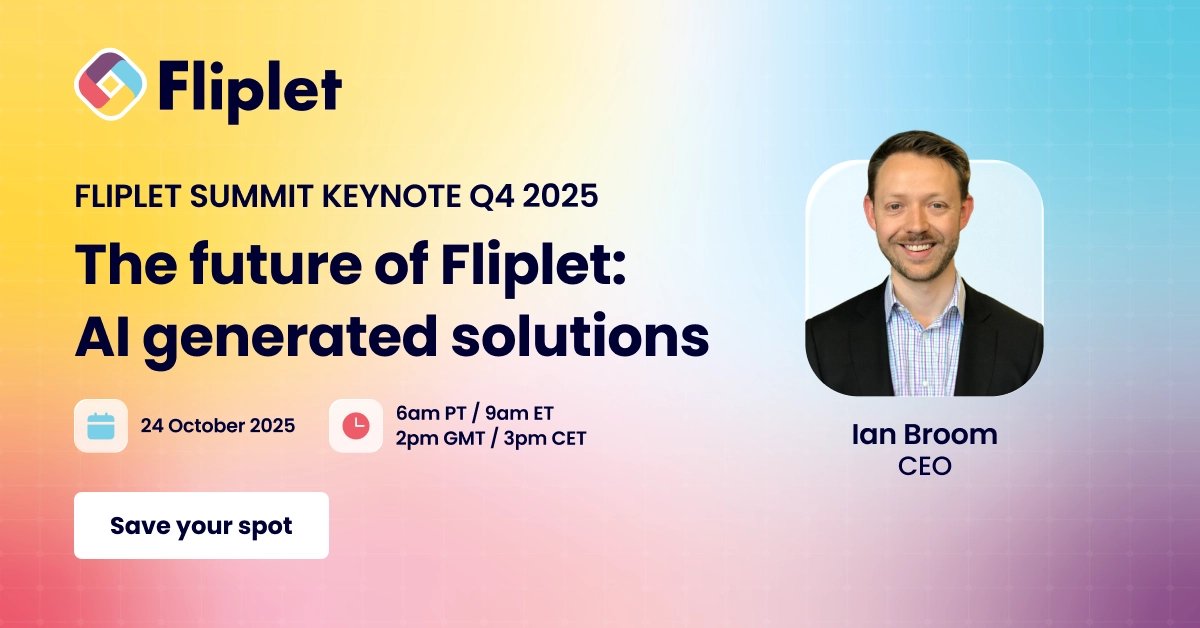 Fliplet: Rapidly create apps tweet media