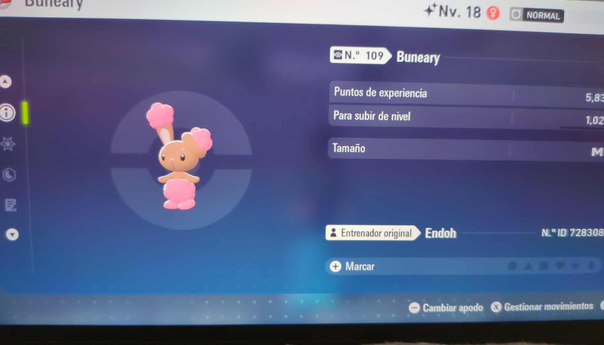 Que rápido me salió mi primer shiny jajaja #PokemonLeyendasZA #PokemonLegendZA