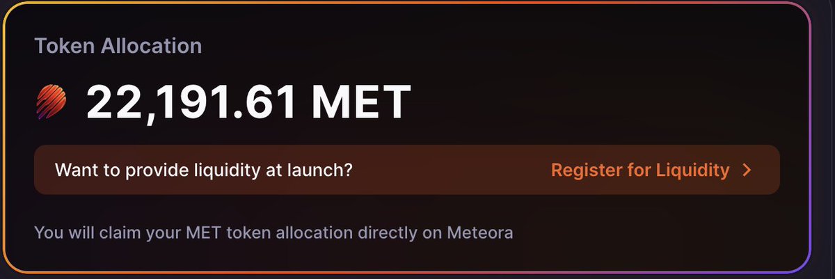 吃个猪脚饭吧，大号也没多少，就20000多，小号都是几千个， <a href="/MeteoraAG/">Meteora</a>  tge的时间太不合适了，赶上前面的vc潮，说不定还能多吃点。