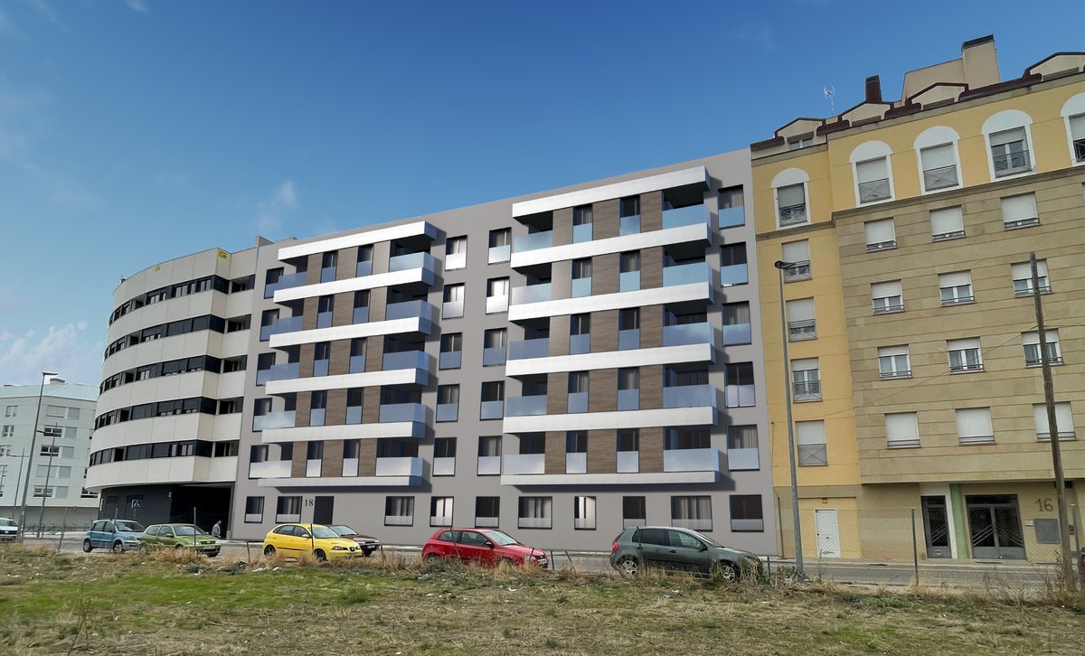 #Promoción EDIFICIO DUERO.  Viviendas de nueva generación.  
#Construcción con máxima eficiencia energética, clasificación ‘A’.  
#Viviendas de 2 y 3 dormitorios, garaje y trastero. Ruperta Baraya 18. Aranda de Duero.     
Gestiona: Centro Inmobiliaria, 947 257 737