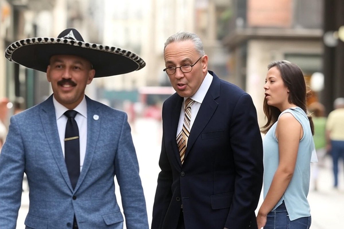 TruePatriotAU's tweet photo. @PressSec We need to get #SchumerIsALoser trending! 🤣🤣🤣 https://t.co/ph5iMJ7Ywt