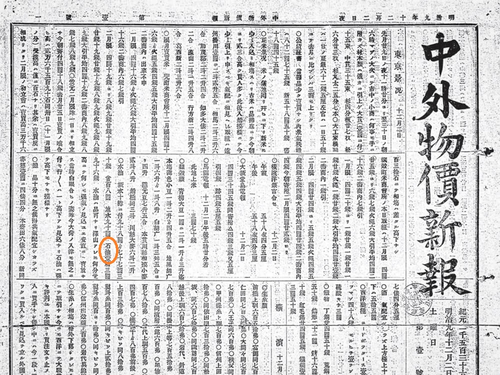 kenmoriyasu's tweet photo. Must be the most beautiful conference venue in Northeast America. The #DrakeForum is held at the Drake Well Museum in Titusville, Pennsylvania, where Edwin Drake struck oil in 1859.
17 years later, Nikkei issued its first edition. Then called Chugai Bukka Shinpo (Domestic and Foreign Prices Bulletin), the paper wrote about the price of commodities around the world. One entry on the front page of the first edition on Dec. 2, 1876, is oil.
https://t.co/fVHttxrvgu