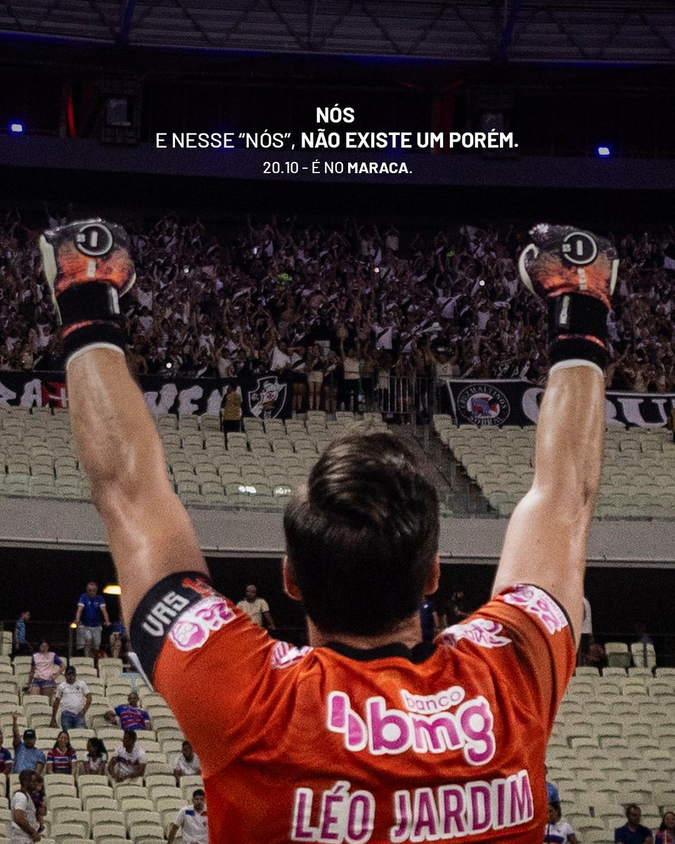 VascodaGama's tweet image. Juntos somos mais fortes! 🤝

O próximo é no Maracanã. É clássico. Vamos 𝓙𝓾𝓷𝓽𝓸𝓼, mais uma vez! 🏟️💢

🎟️ Acesse sociogigante.com
 e garanta seu ingresso.

📸: Dikran Sahagian | #VascoDaGama