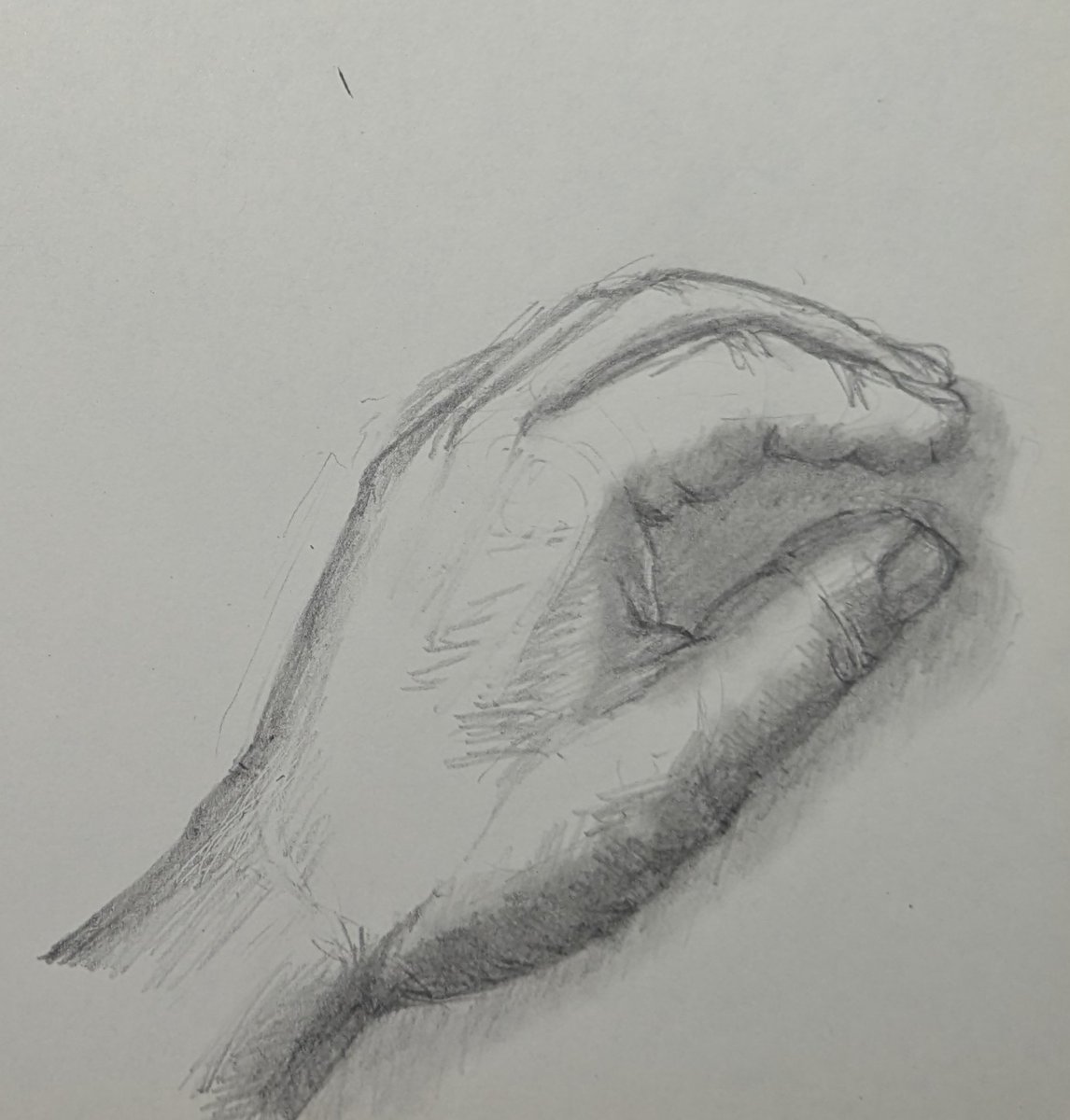 #イラスト練習中
手の練習