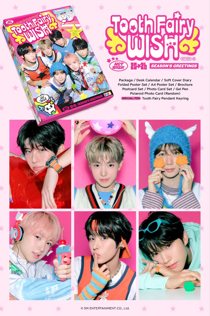 #FOLLOW + #RT EVENT !!!
콘서트가 너무 기대돼서 여는 이벤트🩷

#follow + #rt 해주시는 한 분께 2026 엔시티위시 시즌 그리팅을 드립니다~

♡ 당발은 예판 기간 중에 할게요~!
♡ 배송비 본인 부담
♡ 당첨자분께서 원하는 사이트에서 구매합니당
♡ 참저삭 ⭕️
트친들은 필참💕