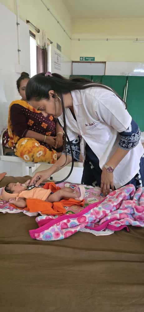 cdho_botad's tweet image. Child Health Screening done at Dhasagaam AWC-10. New born Screening done and Give Guidance about HBNC to mother at Delivery point CHC-Dhasa junction by RBSK team Bogar-633, District : Botad.
@GujaratRbsk @GujaratSHRBSK @rbskgujarat