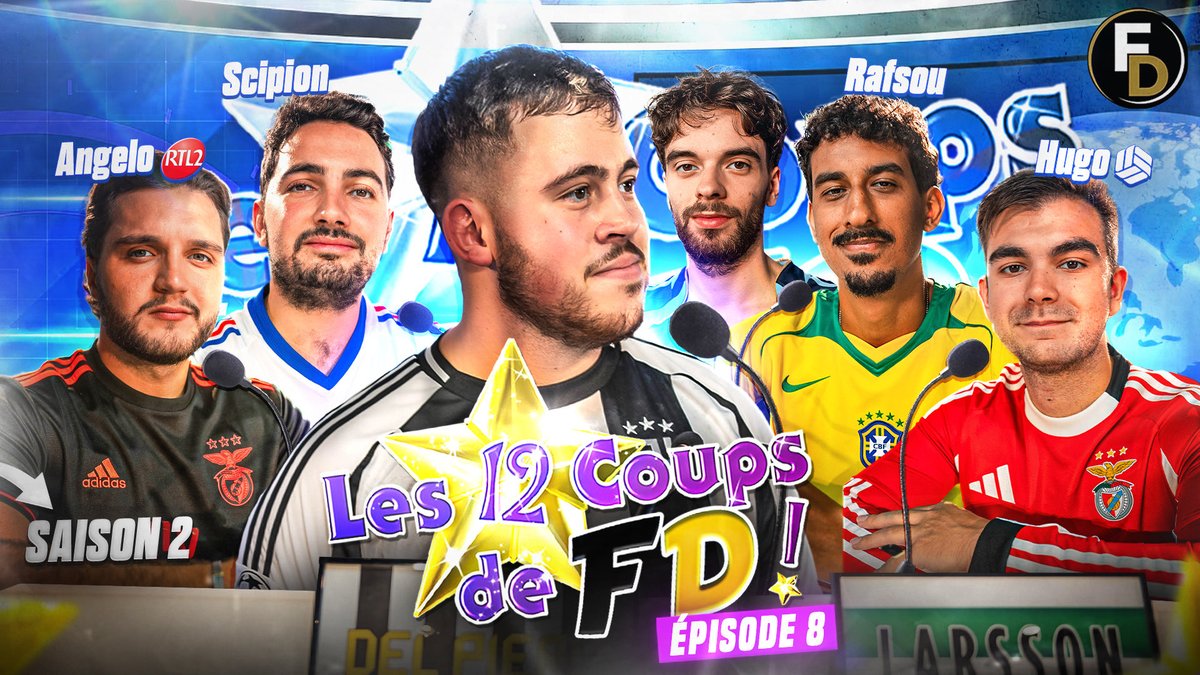 Footballdayy10's tweet image. 𝗥𝗘𝗧𝗢𝗨𝗥 𝗗𝗘𝗦 𝟭𝟮 𝗖𝗢𝗨𝗣𝗦 𝗗𝗘 𝗙𝗗 !

@AngeloLps, @Rafsou ou @Hugo_da_silvaaa ? 

Lequel détrônera notre six fois Maître de FD, @Scipionista 👀

Rendez-vous lundi à 𝟭𝟴𝗵𝟬𝟬.