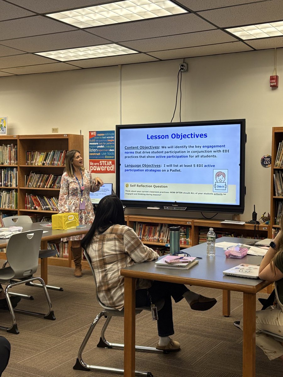 Peekskill_STEAM's tweet image. Excited to help lead a great professional development this morning on instructional engagement norms at @OaksideAwesome. Keeping all our learners actively engaged every 2-3 minutes in every lesson! @RebeccaAvilesR1 @KernMojica1 @PeekskillCSD @BudhaiSEudes
