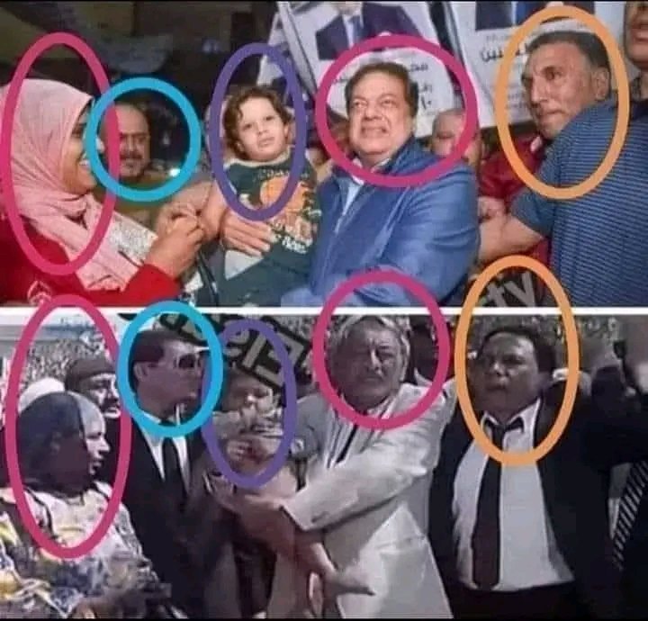 إختلف الأبطال 
والفيلم واحد 
😂😂😂😂