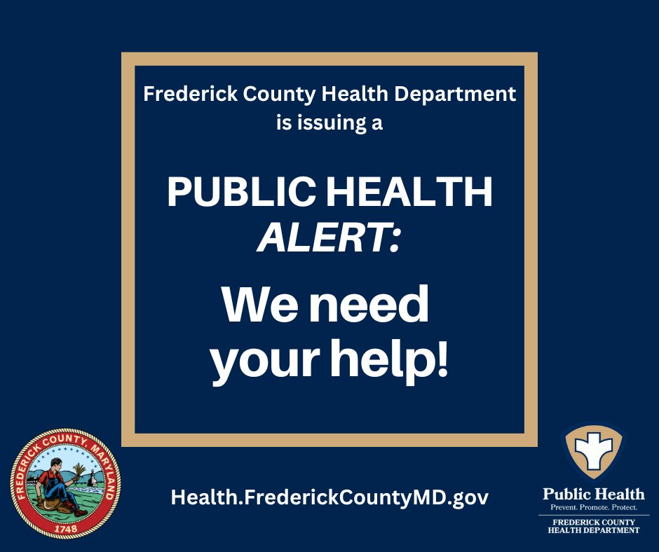 Frederick County Health Department tweet media