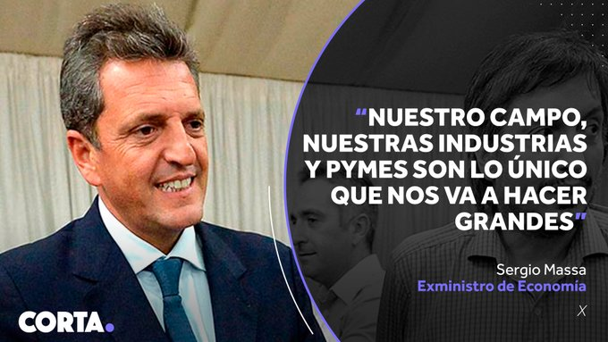 Dice "nuestros" porque piensa quedarse con todo........