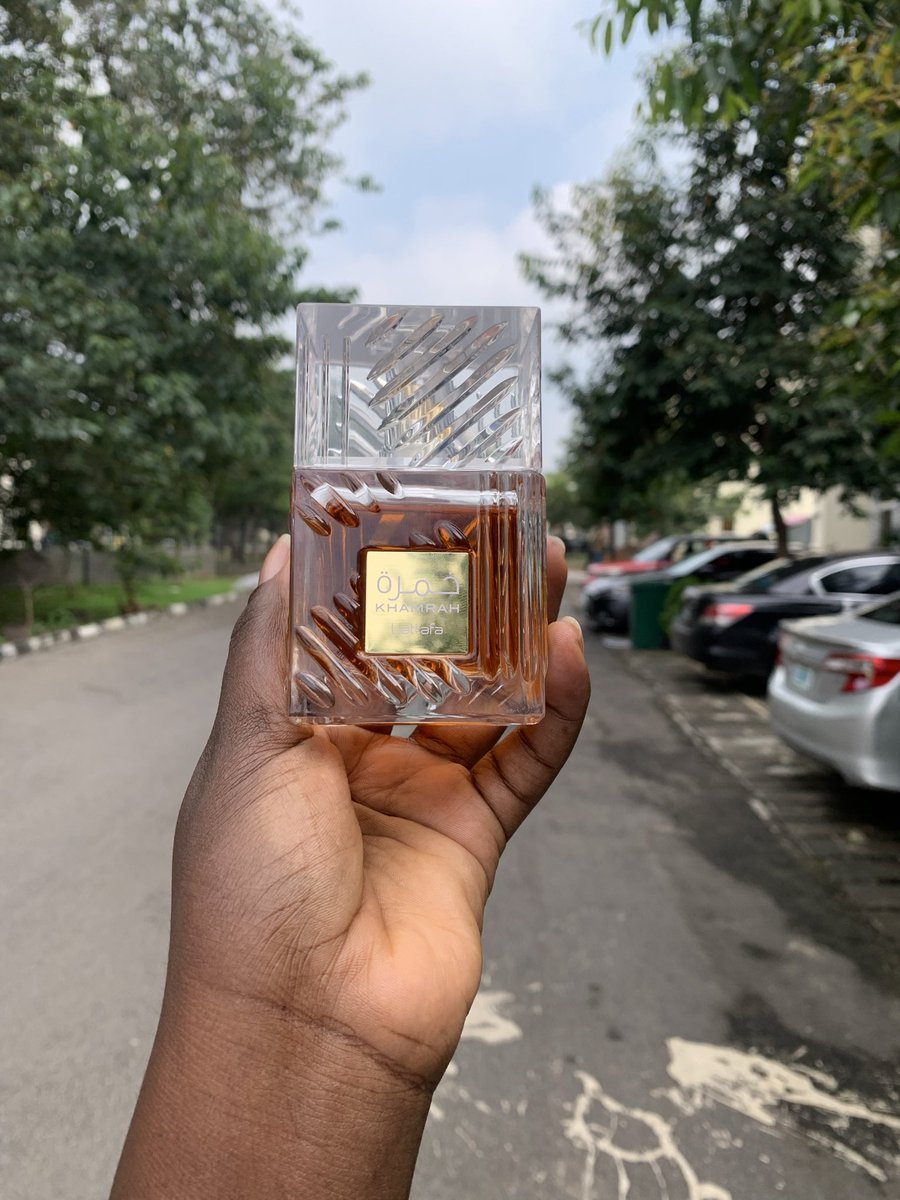 Aheesha_x's tweet image. I finally joined the Khamra gang and I get it now, this perfume smells like soft life with small danger! 

One spray and I’m smelling like money and main character energy coz why do I smell soooo good! 🙂‍↔️

Just go and buy it abeg!