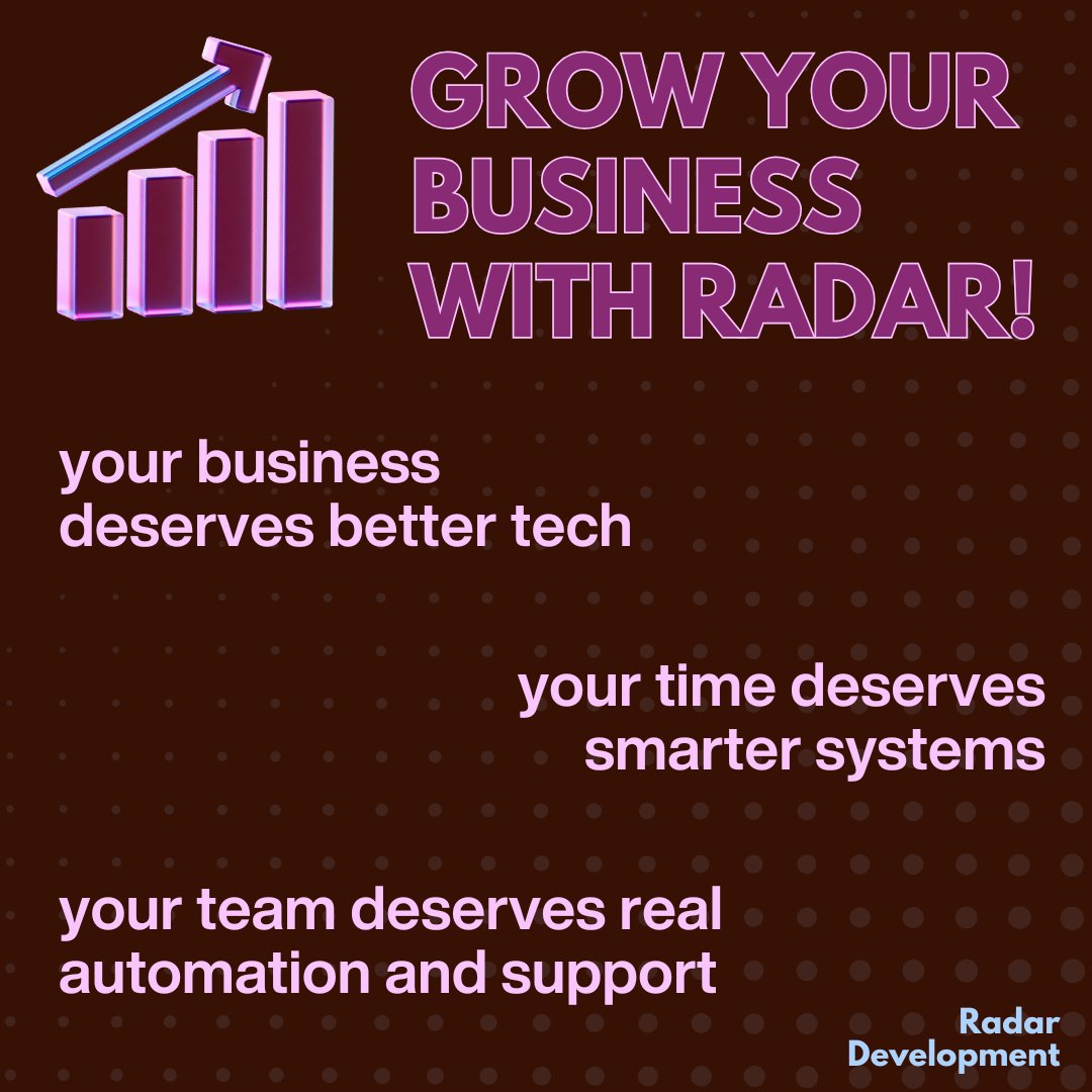 radardevllc's tweet image. you deserve it!

#teamradar #bettertech #techsupport #automation #betterbusiness