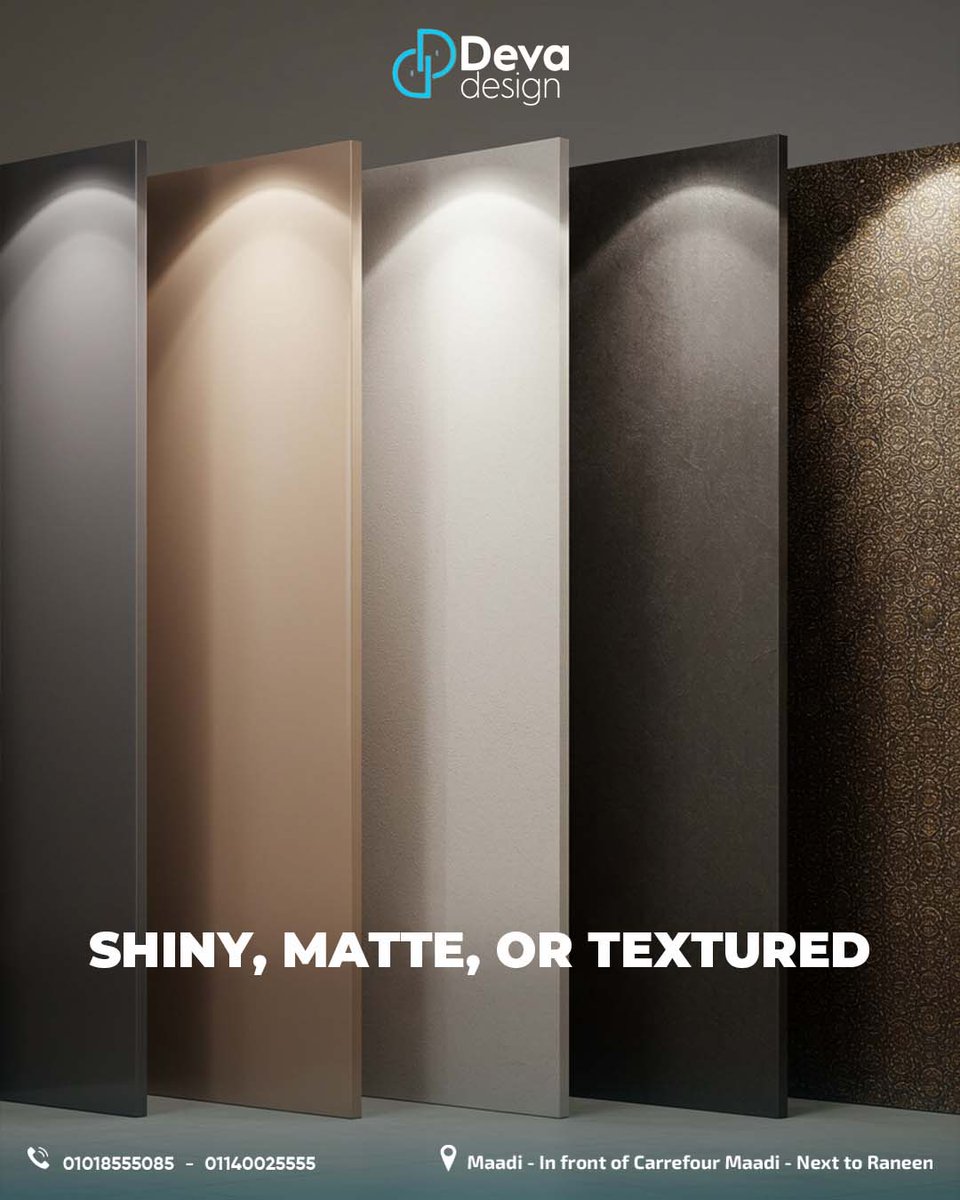 DevaDesign's tweet image. Choose the finish that matches your style… whether it’s shiny, matte, or textured
In #Kitchens by DEVA, it’s the details that complete the elegance ✨

#Your_Style_Your_Choice #trend