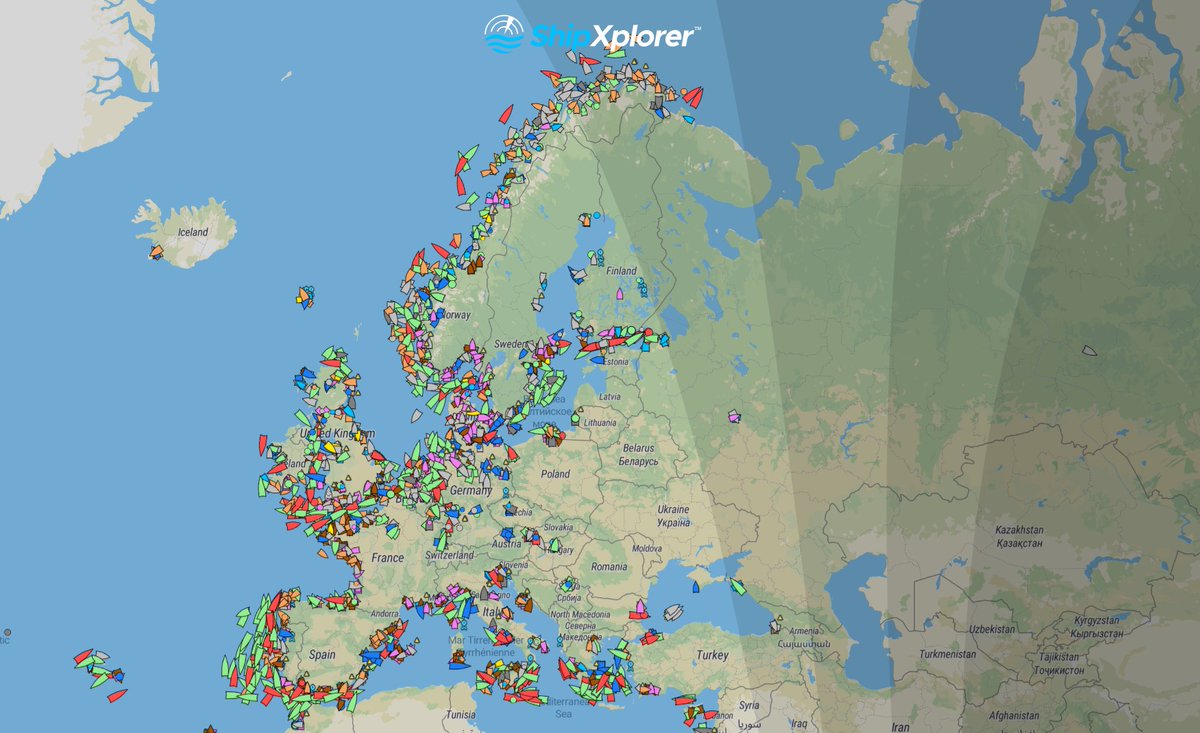 ShipXplorer's tweet image. 🚢 Europe’s waters are buzzing! We’re currently tracking over 1,976 ships across Europe in real time. See them all moving live on the map! 🌊

🔗 shipxplorer.com

#ShipTracking #Maritime #LiveTracking #EuropeShips