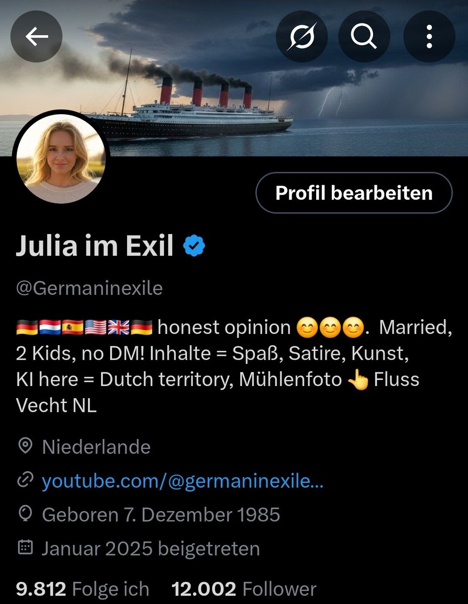 12.000 ertragen mich schon 😃
Danke Euch 🤗  🧎🏼‍♀️🙏
Gemeinsam stark 🤝