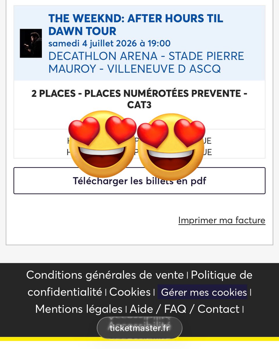 Le plus heureux 🥰 <a href="/theweeknd/">Abel Tesfaye</a> <a href="/WeekndFrance/">The Weeknd France</a>