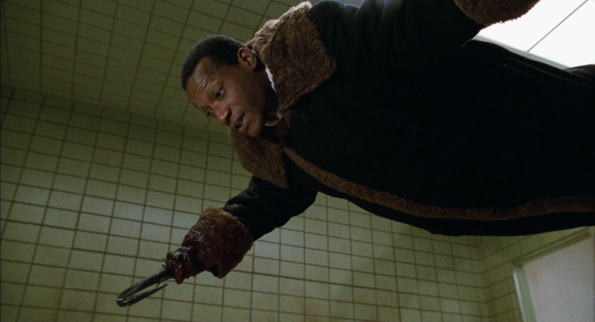 BriAnimator_'s tweet image. the masterpiece that is CANDYMAN starring Tony Todd and Virginia Madsen was released today