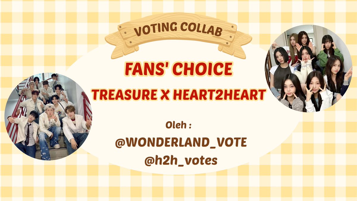 WONDERLAND ☾𖤐 (@wonderland_vote) on Twitter photo 🔥 Treasure Makers <a href="/wonderland_vote/">WONDERLAND ☾𖤐</a> + S2U <a href="/h2h_votes/">S2U Focus Voting</a> 💞
Fans Choice Collab: Mama Treasure x Heart2Heart 🎶
500 votes to go 🗳️ Vote now! 🌟
#TreasureXHeart2Heart #TREASURE #Heart2Heart #2025MAMAAWARDS 🔥 Treasure Makers <a href="/wonderland_vote/">WONDERLAND ☾𖤐</a> + S2U <a href="/h2h_votes/">S2U Focus Voting</a> 💞
Fans Choice Collab: Mama Treasure x Heart2Heart 🎶
500 votes to go 🗳️ Vote now! 🌟
#TreasureXHeart2Heart #TREASURE #Heart2Heart #2025MAMAAWARDS