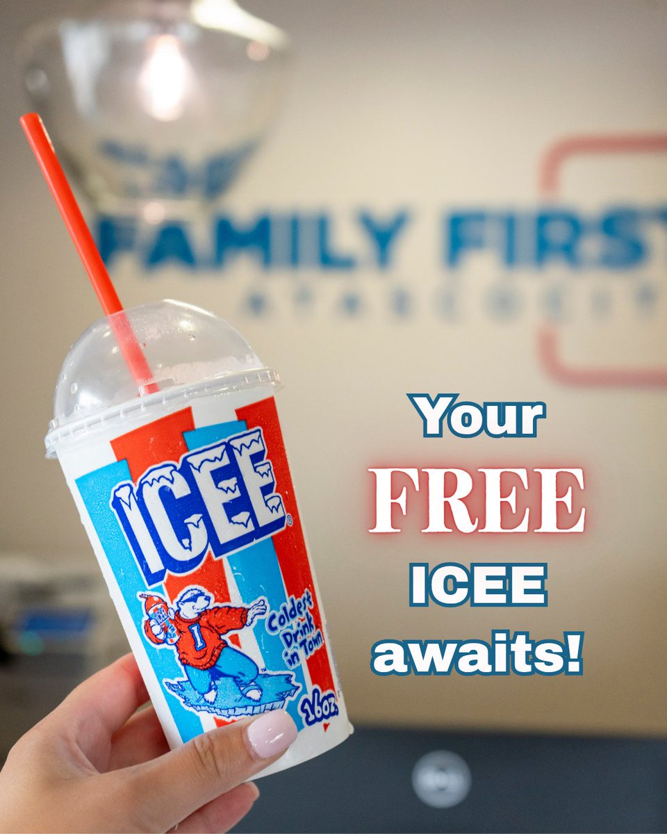 We’re proud to serve our neighbors 24/7 with compassion, comfort, and now… a little frozen happiness. 🧊💙

Stop in anytime for a FREE ICEE — no visit needed! It's just the treat the kids will want after school 🎒

#FamilyFirstER #AtascocitaTX #FreeICEE #HereForYou
