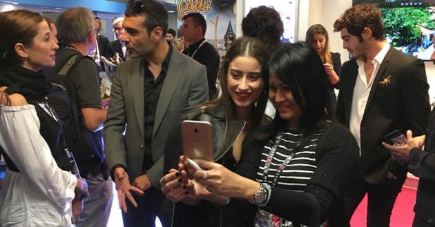 maralerdemgil's tweet photo. #hazalkaya #mervegirgin #enginaykanat #mipcom2017 https://t.co/juVBkBztom