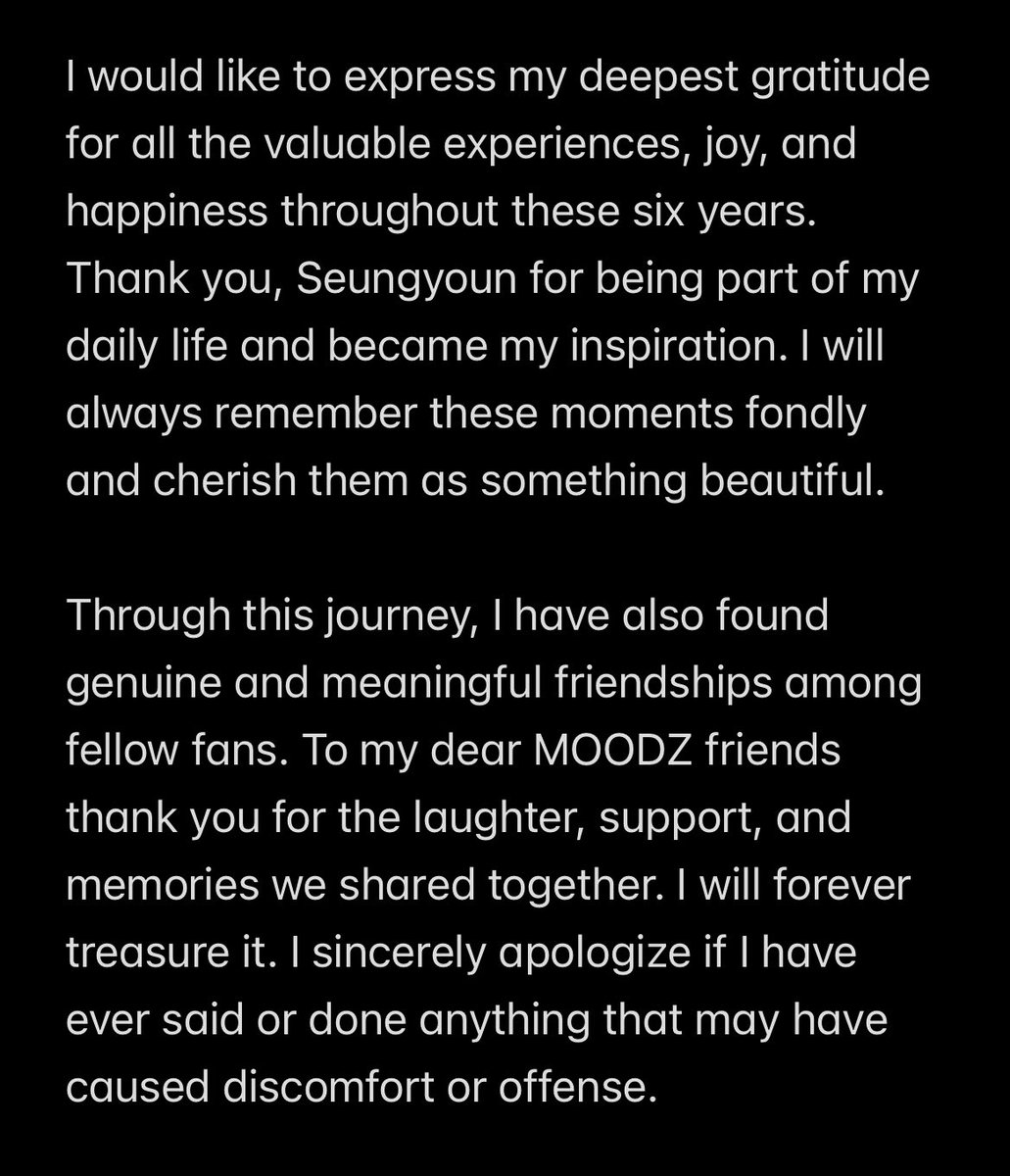 y0unkuza's tweet image. Resignation Letter 📨

Thank you for these meaningful 6 years. We’ve been through ups and downs together. After giving long deep thought and consideration…finally I made this decision 🥺🙏