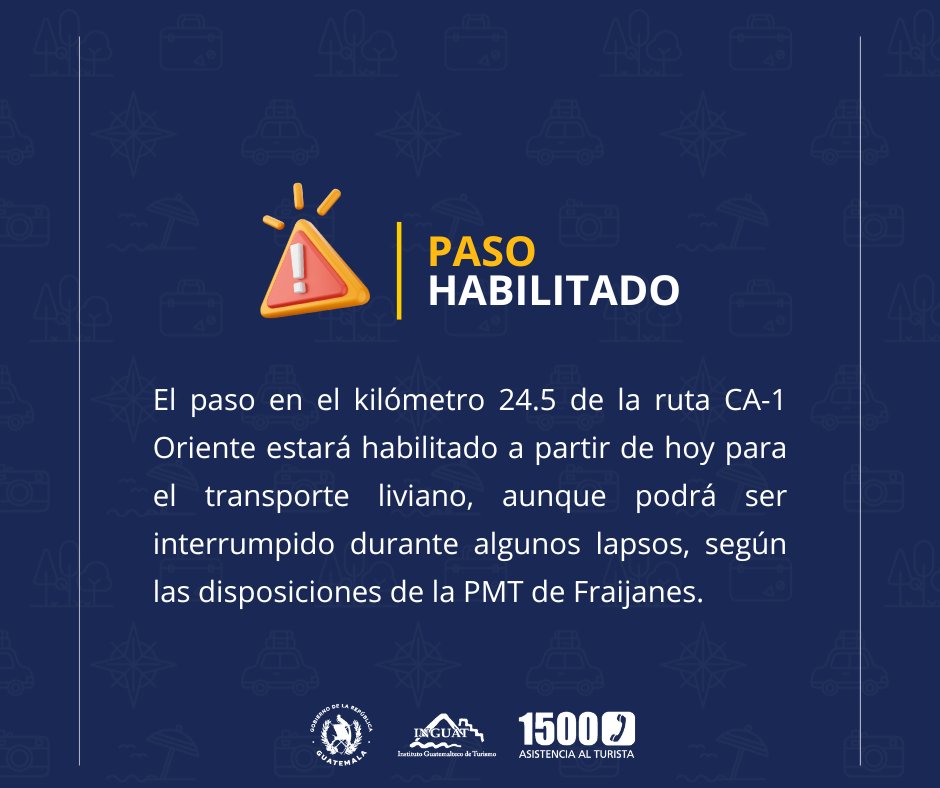 🚨 Información importante:

#Asistur1500