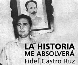 BautaPoder's tweet image. #CubaViveEnSuHistoria evocando hoy el 72 aniversario del alegato "La Historia me absolverá" del comandante Fidel Castro en su autodefensa, exponiendo fielmente las ideas del apóstol. 
#Bauta #PoderPopular #ArtemisaJuntosSomosMas