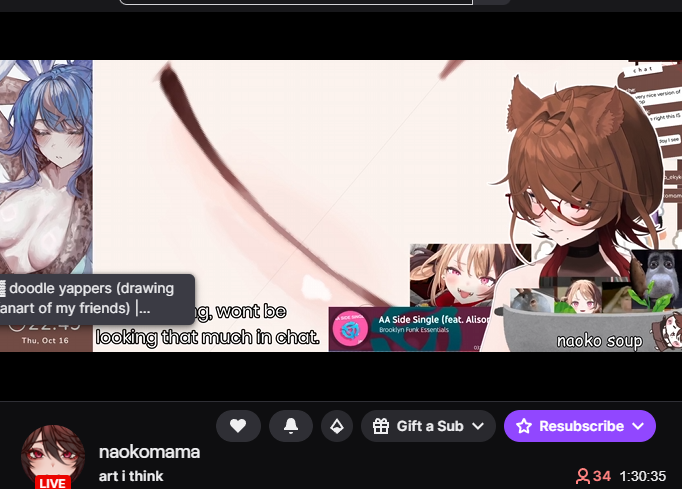 Mom is cooking

twitch.tv/naokomama