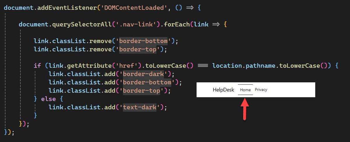 KarenPayneMVP's tweet image. Simple script for site.js for identifying current page for ASP.NET Core.
gist.github.com/karenpayneoreg…