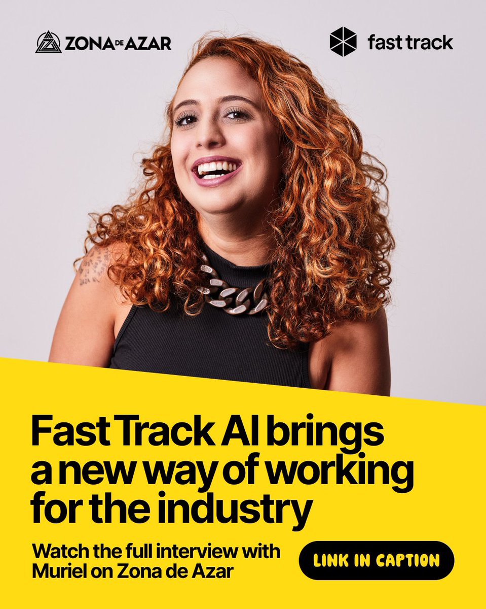 FastTrackCRM's tweet image. What does AI really change for operators? 🤔

In her Zona de Azar interview at SBC, Muriel explains how Fast Track AI makes daily work smarter and smoother, and why Brazil and LatAm are central to what comes next. 

🎥 Watch the interview to hear all the insights.