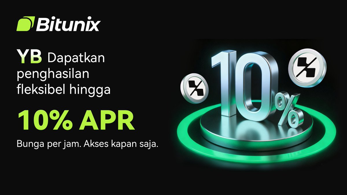 BitunixID's tweet image. Stake $YB, Raih Cuan!
Biar $YB kamu nggak nganggur, bikin dia tumbuh! 🌱
✔️ Dapat bunga tiap jam
✔️ Tanpa terkunci
✔️ Fleksibel kapan saja
🚀 Mulai staking sekarang
short.bitunixads.com/SWaJs7mP