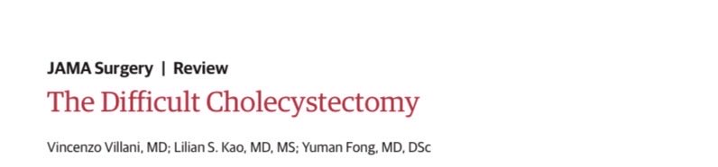 La colecistectomía es la cirugía abdominal más común, pero cuando se vuelve difícil, el riesgo de lesiones bilio-vasculares aumenta significativamente.

👉 El principal motivo: imposibilidad de lograr el Critical View of Safety (CVS) por inflamación o fibrosis.