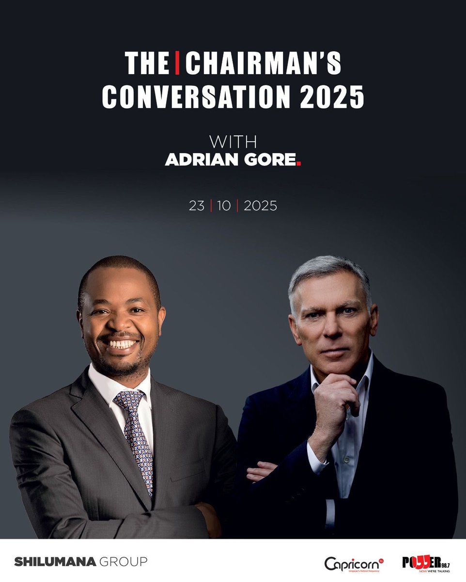 Exactly  1️⃣ week to go… #TheChairmansConversation #ThePowerOfNow