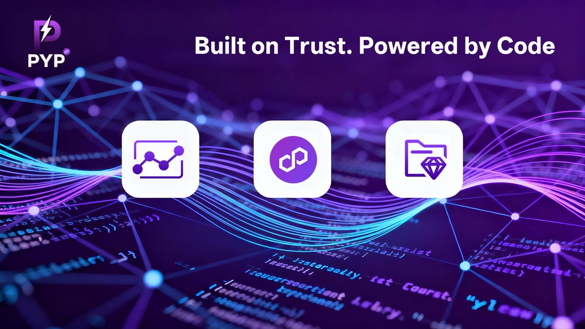 PYP_community_'s tweet image. DeFi can be risky — front-ends fail, tokens inflate.
PYP removes all that.
✔️ 100% Smart Contract Execution
✔️ Rewards in Native POL
✔️ Fully Transparent
Real yield. Real chain.
#Polygon #DeFi #PYP