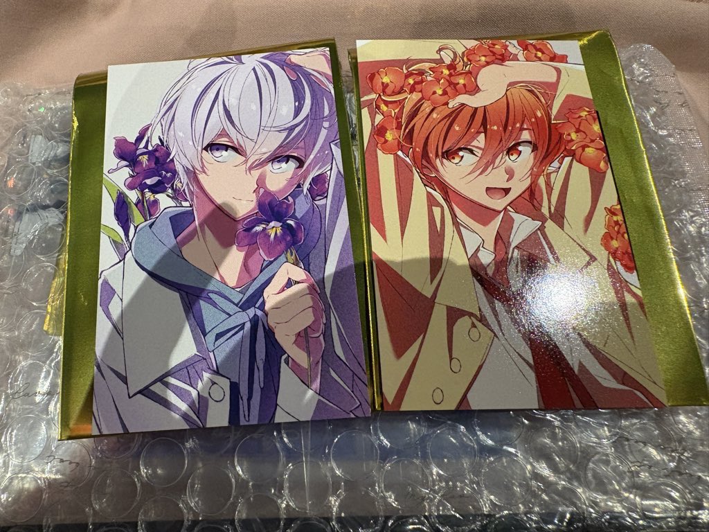 rutu000's tweet photo. 【交換】 アイナナ アニナナ総集編 入場特典 ビジュカ

譲)壮五　陸

求)環　ナギ　
(コンプのため各1で求めております)

本日池袋お手渡し◎
(tohoシネマズ池袋　19:25~の回後)
後日横浜お手渡し
まとめての場合は郵送交換可

検索からでもお気軽にお声かけください。 https://t.co/ROTgcM5Rae