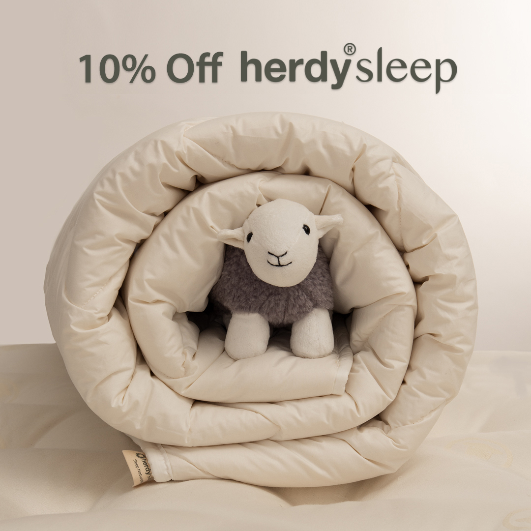 HerdyUK's tweet photo. Last Chance! 🐑🛏️
Our Herdysleep Sale ends Monday at 10am - Don’t miss out!
Enjoy 10% OFF @herdysleep Mattresses, Pillows &amp; Bedding.
Use code SLEEP10 at checkout - https://t.co/Zzp5paVC1b

Available online and in our Kendal &amp; Ambleside stores.
#Sale #MattressSale #WoolMattress https://t.co/Oh0NkcVLAi