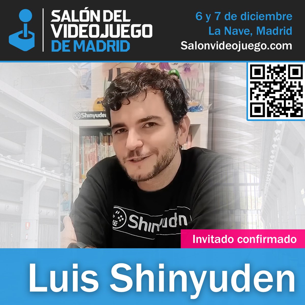 salonvideojuego's tweet photo. Ayer anunciamos la apertura de la venta de entradas al Salón (ya disponibles en https://t.co/6VFBw2tjJt). 

💯Hoy nos alegra presentar a un verdadero todoterreno. @ahgueo  nos mostrará en primicia la edición de 16 bits de #Earthion junto a @yuzokoshiro . 

¡No se lo pierdan! https://t.co/u6Y6IskHOH