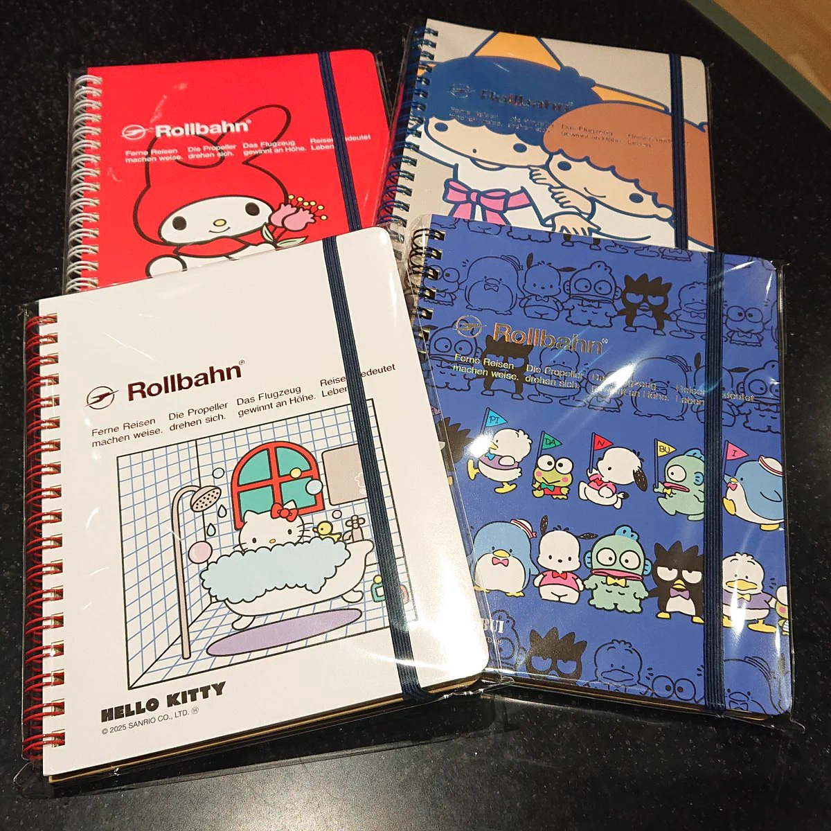 【新品未開封】サンリオキャラクター ロルバーン ポケット付メモ L ４種セット magmabooks on X: 