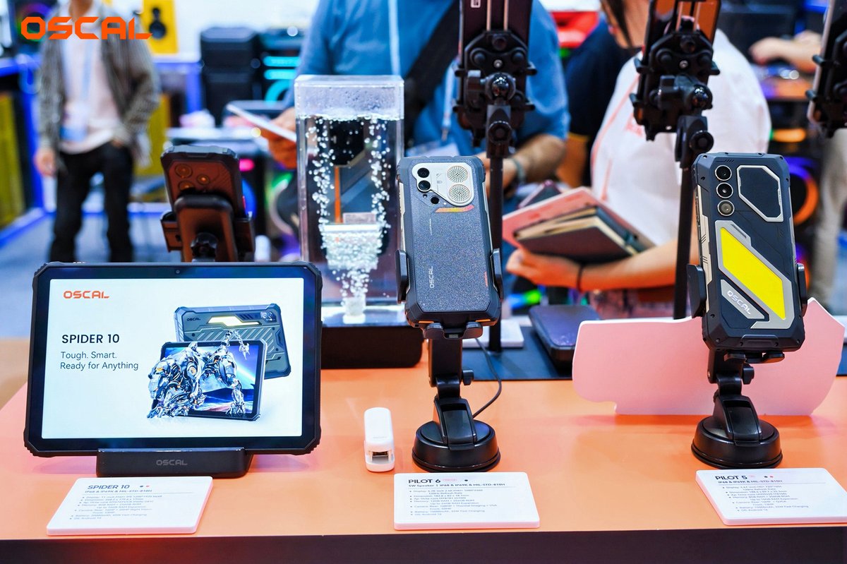 OscalJapan's tweet image. 第2日目の #広州交易会 も大盛況！

OSCALブースでは、最新のタフネススマホ、タブレット、そしてパワーステーションを体験する来場者で賑わっています。

この機会をお見逃しなく！💥

📍ホール：6.1、G21-22
📅開催日：2025年10月15日〜19日
🏛️会場：広州交易会コンプレックス（広州）

#OSCAL…