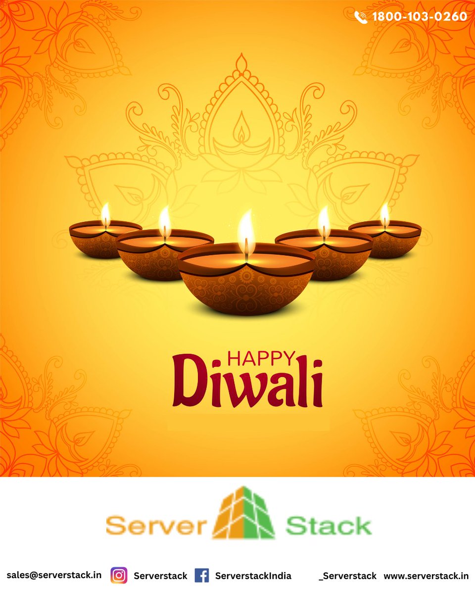 _Serverstack's tweet image. Happy Diwali from Serverstack! 🎆 This Diwali, may your systems run smoothly, your servers stay secure, and your business shine bright! ✨

Read More 👉 tinyurl.com/yb47z86b

#RackServers #serverstack  #RackServerSolutions #Diwali2025 #HappyDiwali